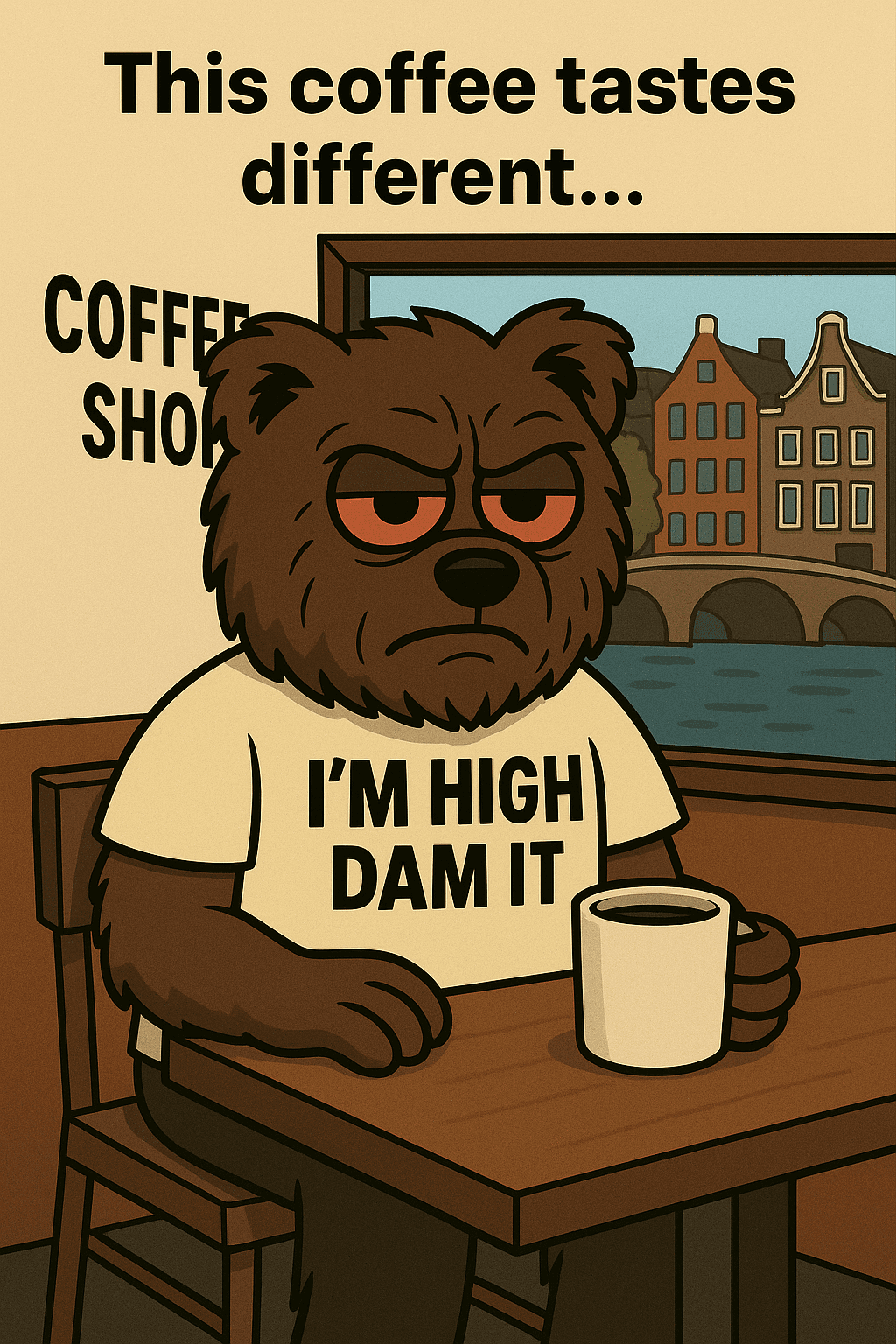 Amsterdam: Where Coffeeshops Don't Actually Sell Coffee